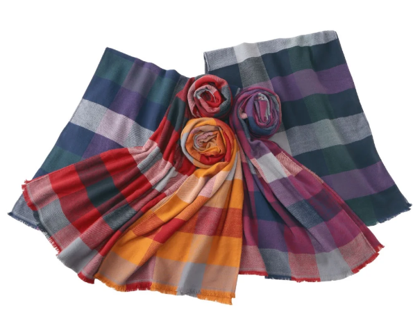 Bufanda de algodón Cuadrado. Imabari Towel
