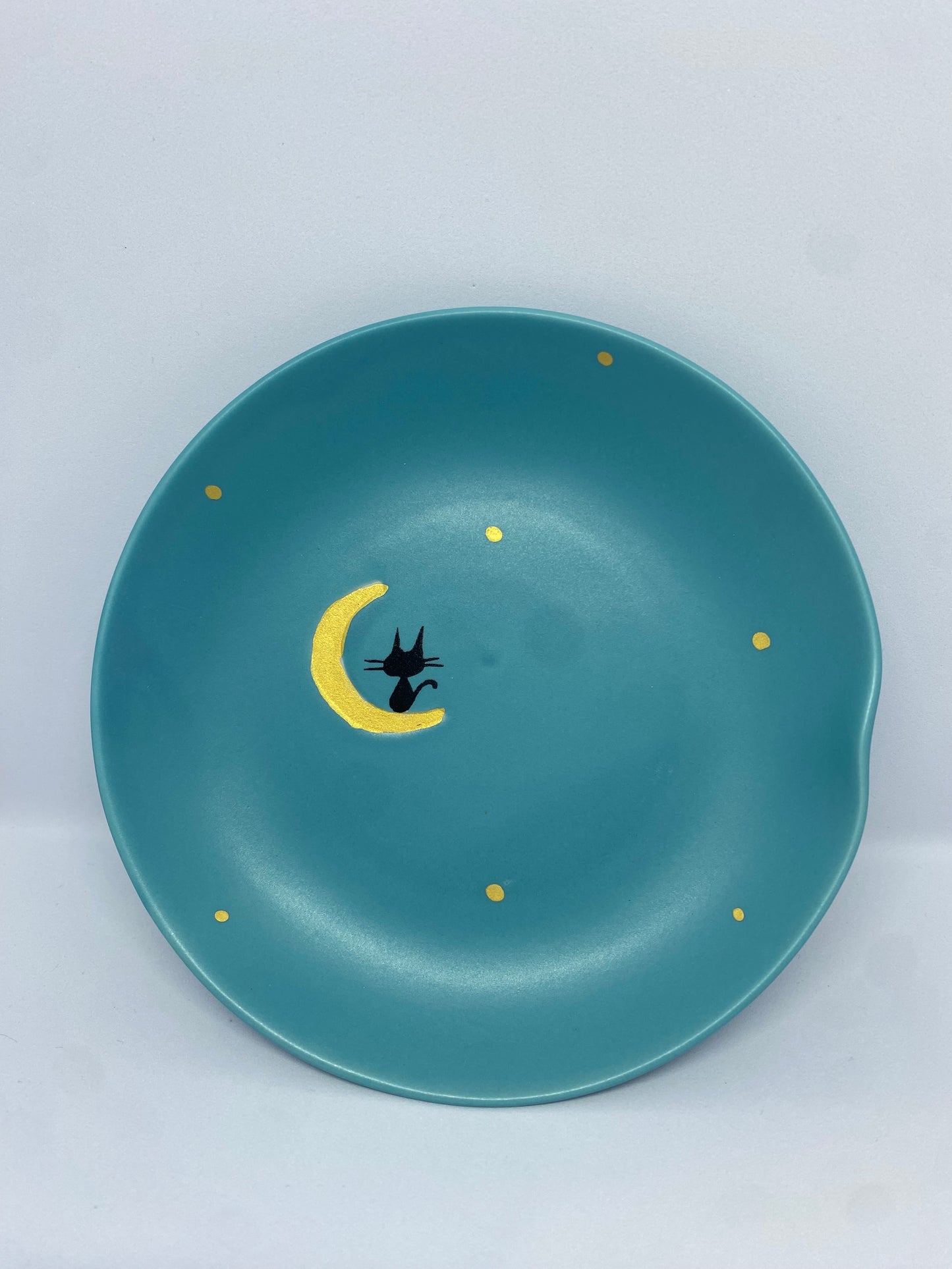 Taza con plato Gato y Luna