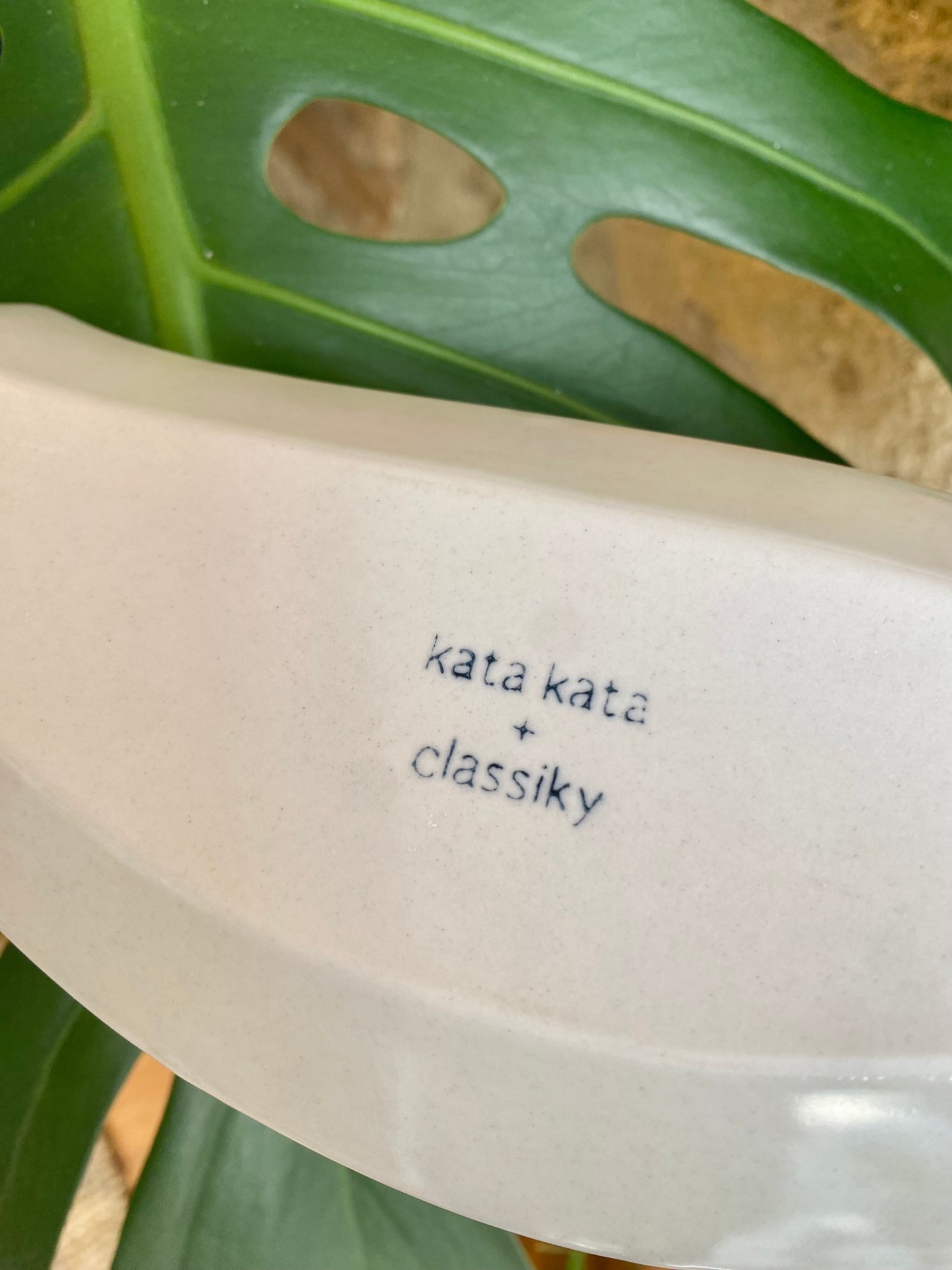 Plato Ballena. Classiky x Kata Kata