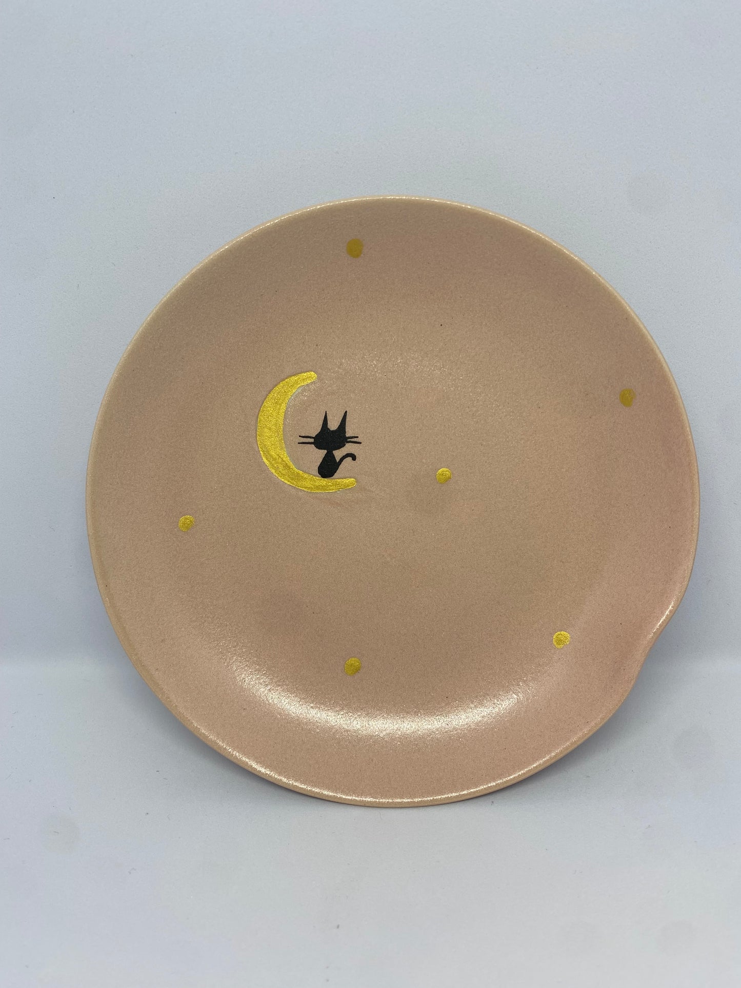 Taza con plato Gato y Luna