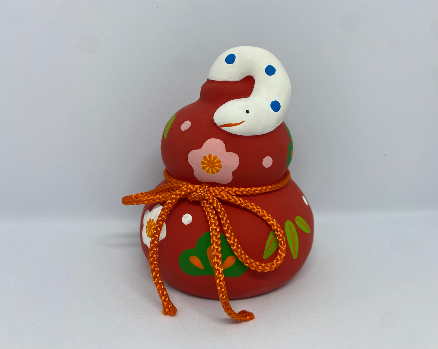 Hebi con calabaza, Cerámica Seto. Gangu Koubou