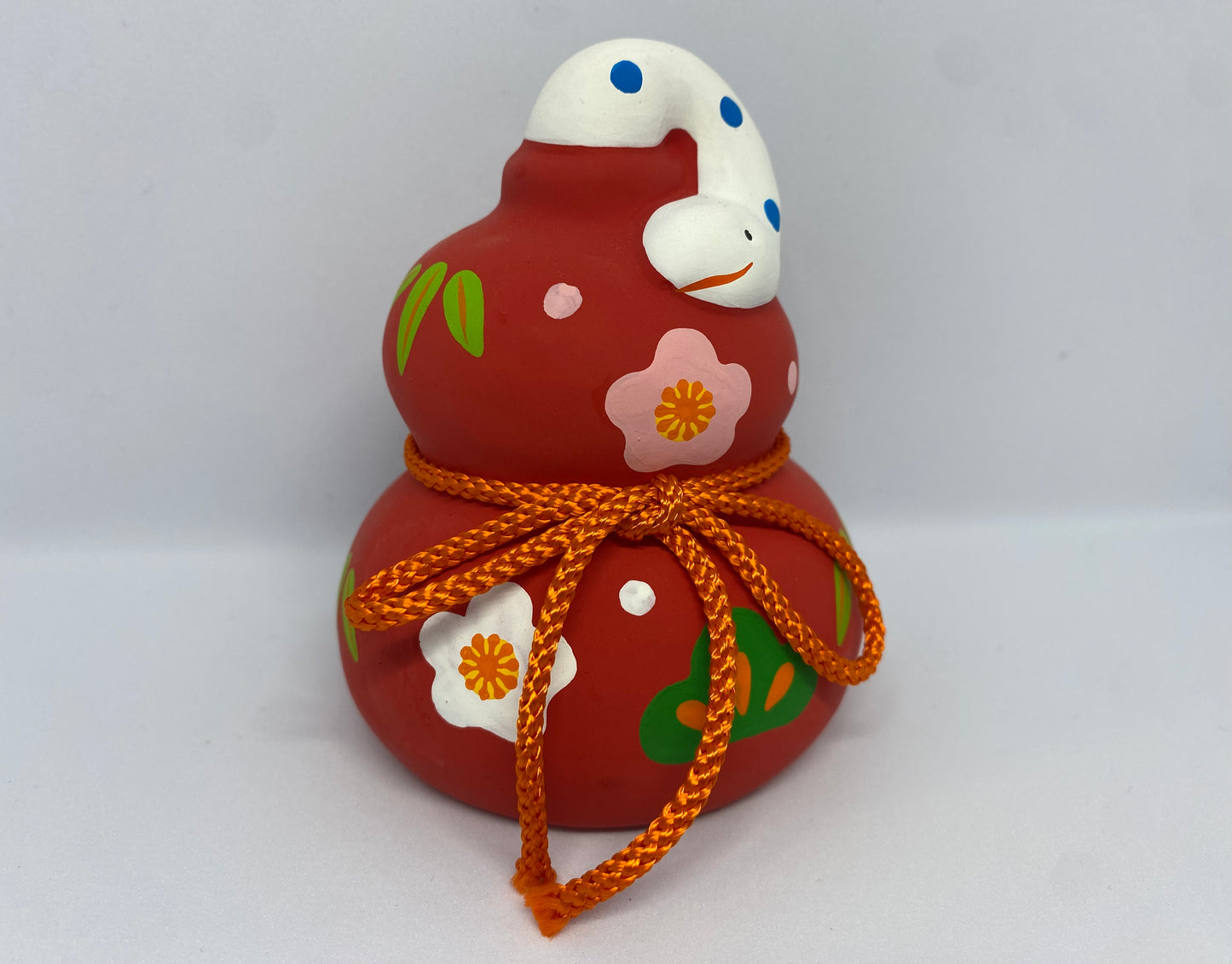 Hebi con calabaza, Cerámica Seto. Gangu Koubou