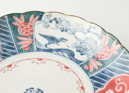 Plato EDO-KYORYU 23cm