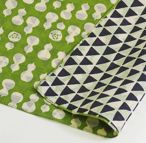 Furoshiki 48cm Reversible Isa-monyo. Musubi