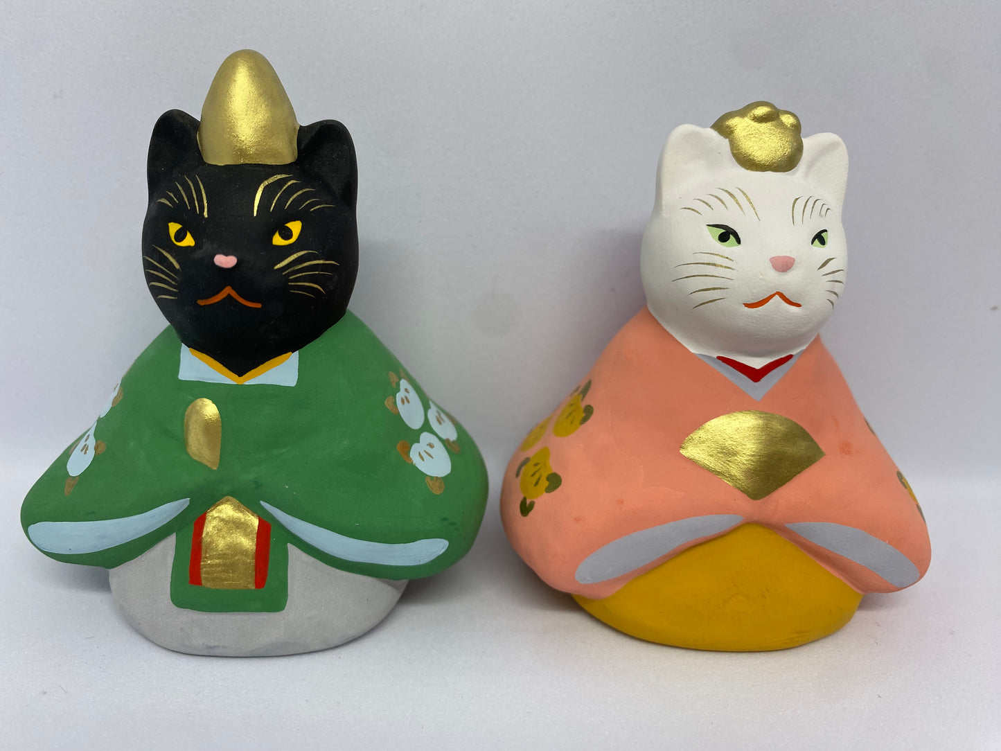 Ohina-sama Neko, Cerámica Seto. Gangu Koubou