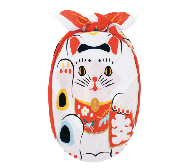 Furoshiki 48cm Manekineko Fuku COCHAE. Musubi