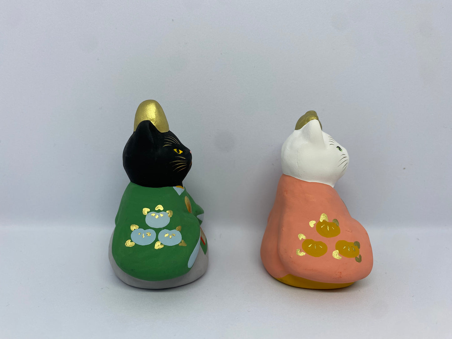 Ohina-sama Neko, Cerámica Seto. Gangu Koubou
