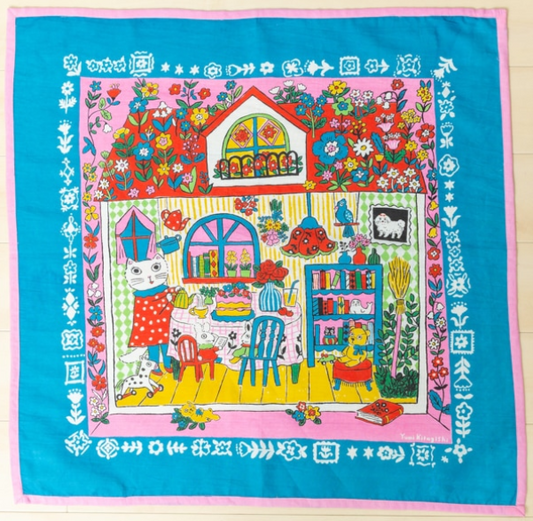 Pañuelo Casa de Muñecas. Yumi Kitagishi