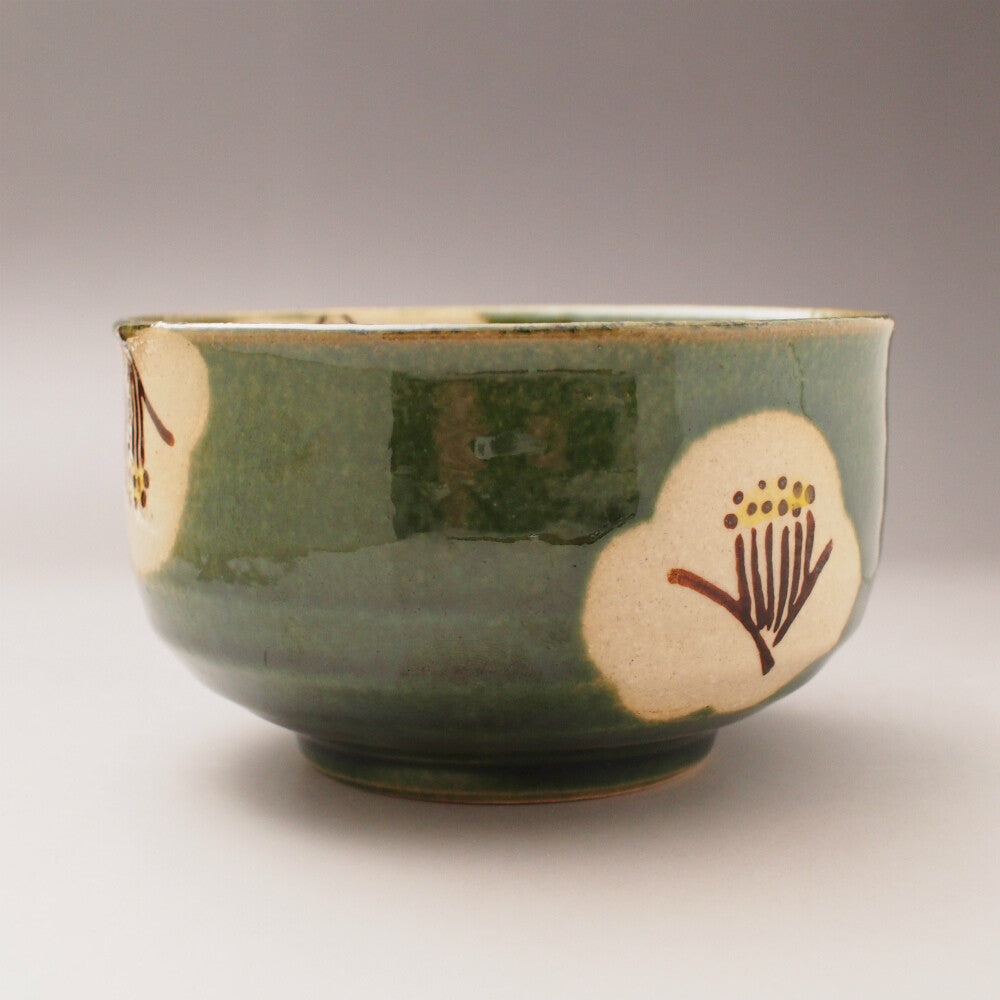 Bol Matcha Camelias. Seto ware