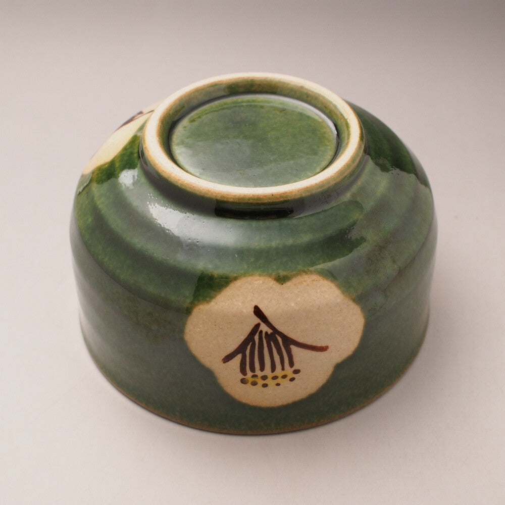 Bol Matcha Camelias. Seto ware