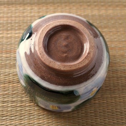 Bol Matcha Camelia Lila. Mino ware