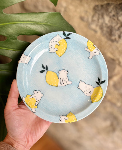 Plato Oso con limón
