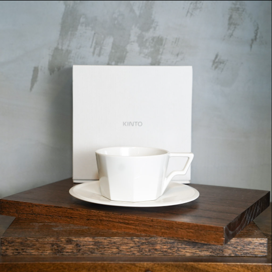 OCT cup & saucer. KINTO Japan