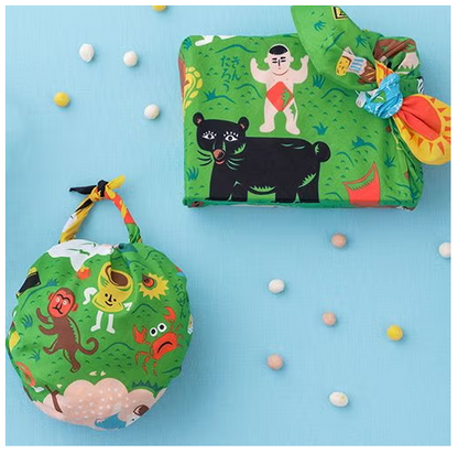 Furoshiki 70cm Cuentos Tradicionales. Musubi x COCHAE