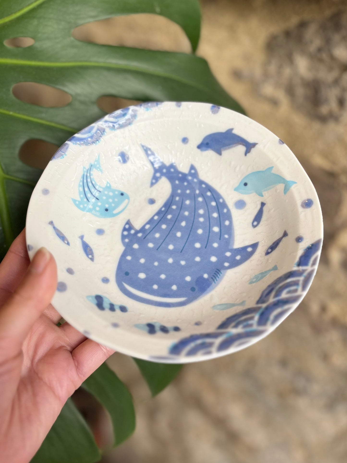 Plato hondo 17cm Jinbei entre las Olas