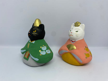 Ohina-sama Neko, Cerámica Seto. Gangu Koubou