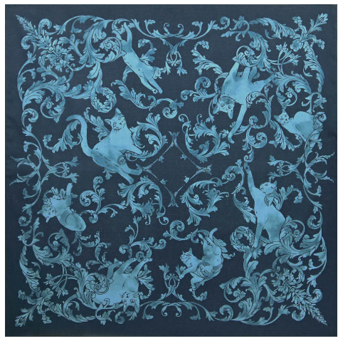 Furoshiki 97cm LaLaLu-Rondo. SANYO