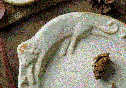 Plato Gato. Wakasama Mashiko