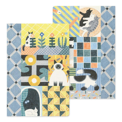 Yuru Log Notebook (B6) Cat. MIDORI
