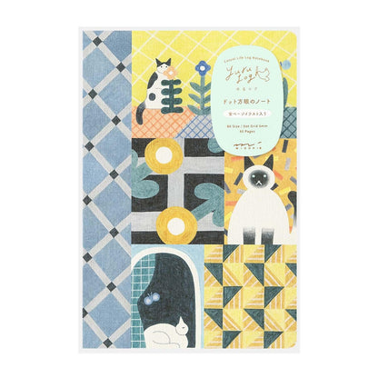 Yuru Log Notebook (B6) Cat. MIDORI