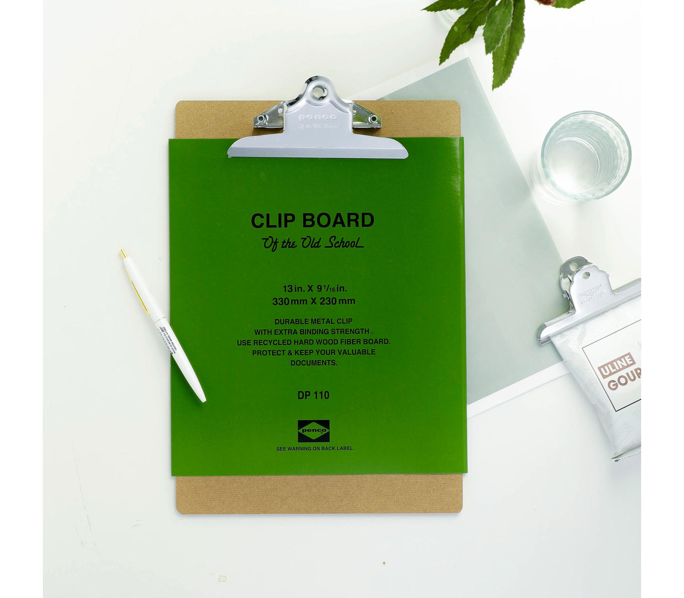 Clipboard O/S A4 Silver. Penco