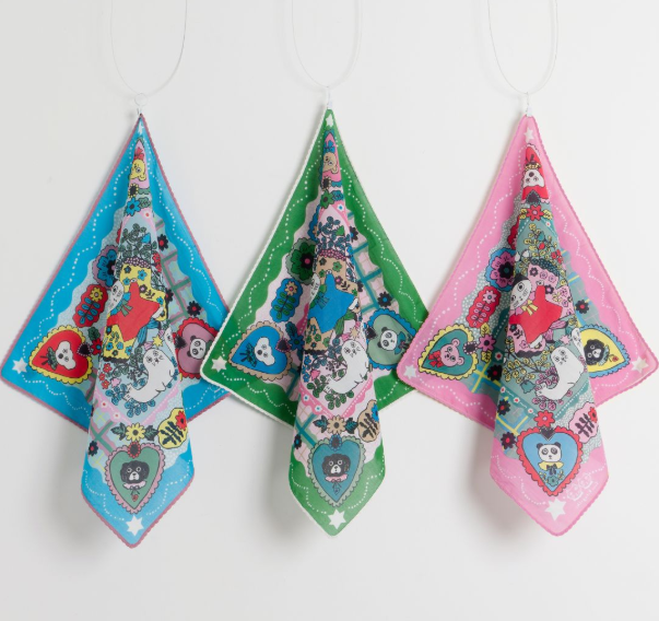 Pañuelo Hadas. Yumi Kitagishi