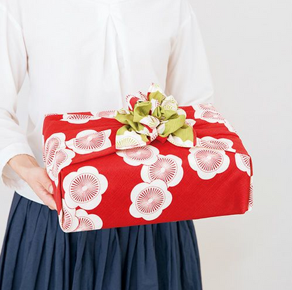 Furoshiki 100cm Isa-monyo Reversible. Musubi
