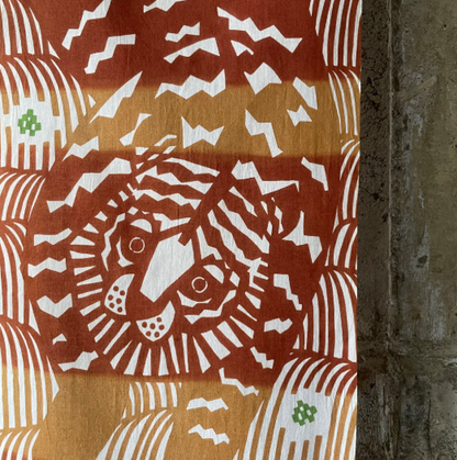 Tenugui Tigre. Kata Kata