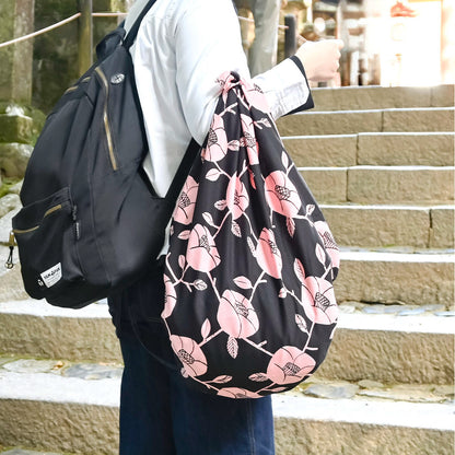 Furoshiki 105cm Reversible Omotenashi. SANYO