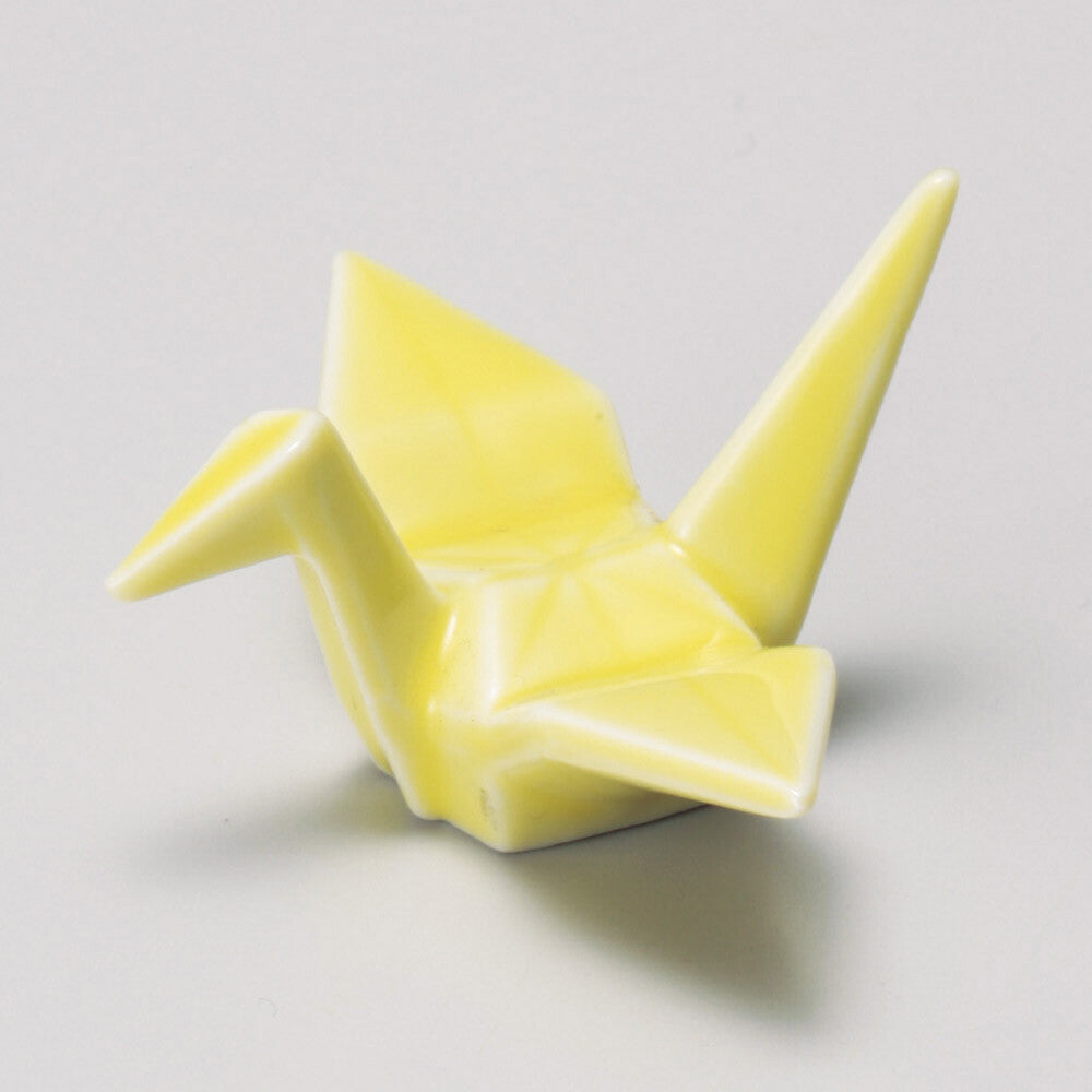 Reposapalillos ORIGAMI Grulla. MINO WARE