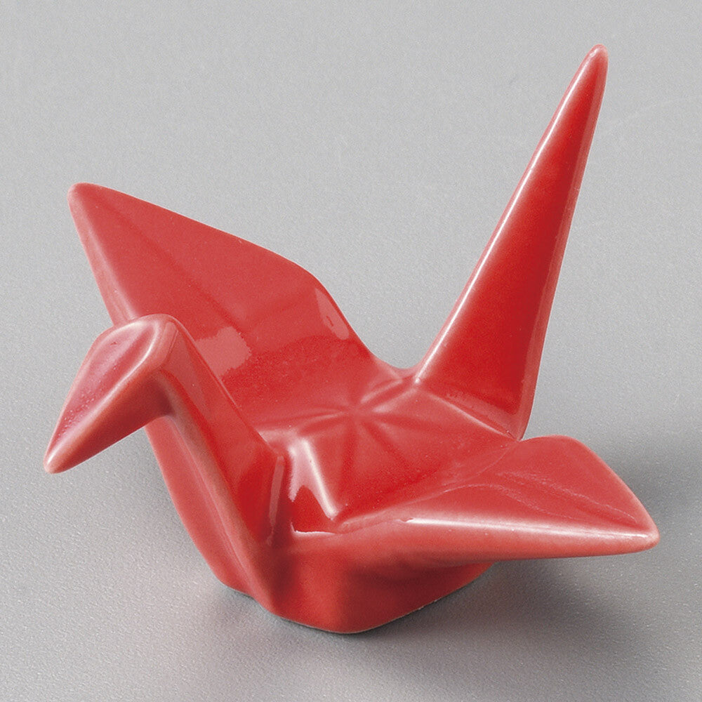 Reposapalillos ORIGAMI Grulla. MINO WARE