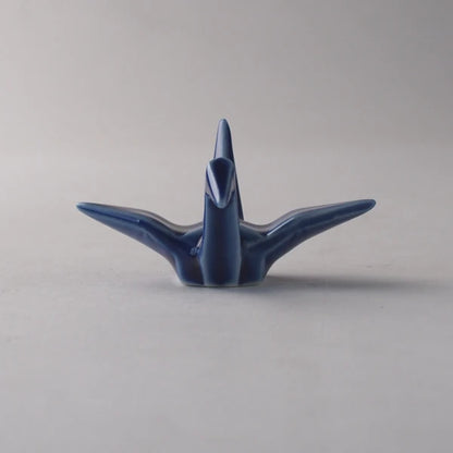 Reposapalillos ORIGAMI Grulla. MINO WARE