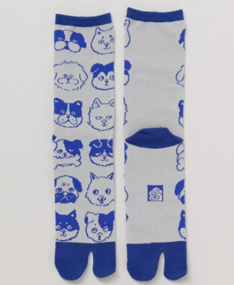 Calcetines Tabi 25-28cm Perro. Kaya