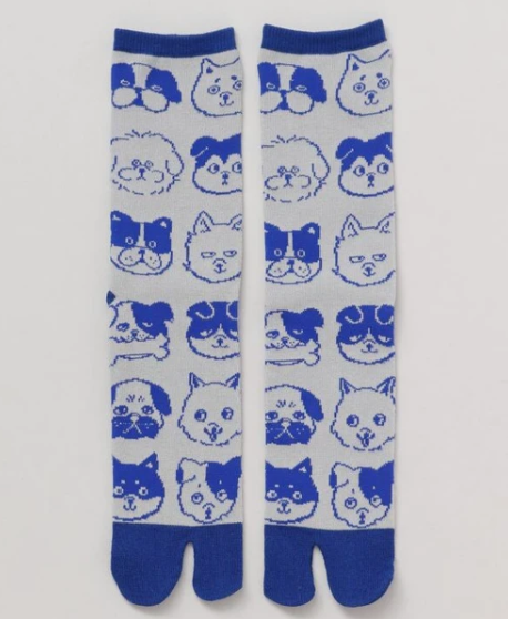 Calcetines Tabi 25-28cm Perro. Kaya
