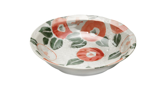 Plato hondo 17cm Tsubaki Camelia